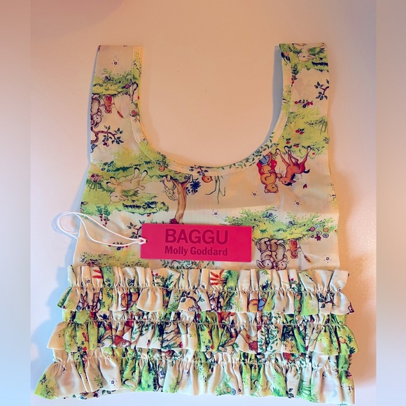 NWT Baggu x Molly Goddard Ruffle Baggu Twinky Scene - Picture 3 of 4
